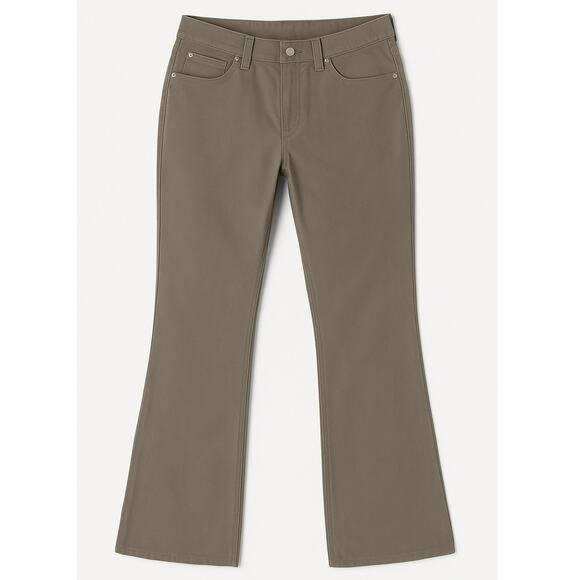 Carhartt Khaki Work Pants Womens 14x32 WB002 Cotton Straight Leg Made in Mexico - Picture 1 of 7